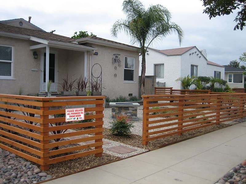 Bestylez Please Deliver All Packages to Front Door - Bestylez Delivery Sign for Outdoor Use 12"" * 8"" (144) - Image 5